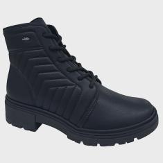 Bota Feminina Coturno Baixo Dakota Tratorada G9571 Pto