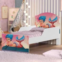 Mini Cama Sereia Nas Pedras Com Colchão - CASA H