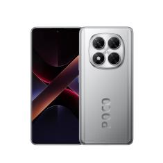 Smartphone Xiaomi Redmi Poco X7 5G Prata 256GB, 8 GB + 8 GB RAM, Tela 6,67” e Processador MediaTek Dimensity 7300-Ultra