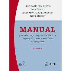 Livro - Manual para Elaboração de Projetos