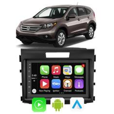 Kit Multimidia Android-Auto/Carplay Crv 2012 2013 2014 2015 2016 7" Vo