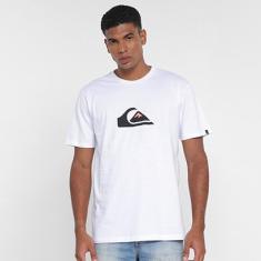 Camiseta Quiksilver Comp Logo Masculina-Masculino