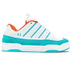 Tênis Qix Golden Laranja Azul-Unissex