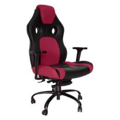 Cadeira Gamer para Escritório Linha Gamer Racing Rosa - Design Office
