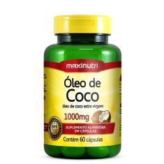 Óleo de Coco Extra Virgem 1000mg Maxinutri 60 cápsulas 60 Cápsulas