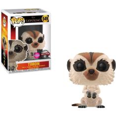Funko POP Disney: O Rei Leão (Live Action) - Timão (Flocked) [B&amp;N Exclusive]