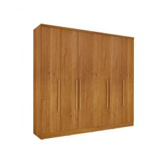 Guarda Roupa Casal Veneza 6 Portas 4 Gavetas Tcil Cinamomo