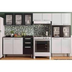 Cozinha Modulada Bertolini Evidence 4 Peças (2 Armários + 1 Balcão + 1