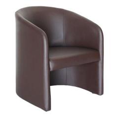 Sofá para Recepção Escritório Linha Recepção Blenda Marrom - Design Of