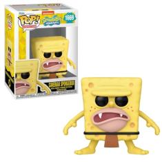 Boneco Funko Pop! Bob Esponja 25 anos - Bob Esponja Homem das Cavernas