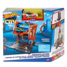 Pista Hot Wheels City Garagem Estacionamento Hdr28 Mattel