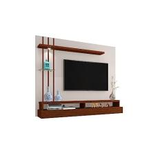 Painel De Tv Eros Off White Canela Carmolar