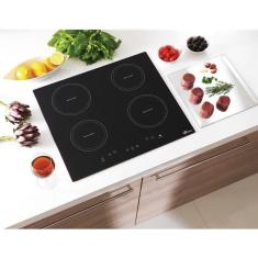 Fogão cooktop fischer 4q por indução mesa vitrocerâmica 220v