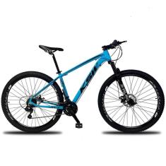 Bicicleta Alumínio Aro 29 Ksw 21Vel Cambios e Alavanca Shimano-Unissex