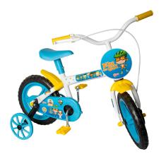 Bicicleta Infantil Clubinho Aro 12 Azul e Amarelo Styll Kids