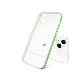 Capa transparente de silicone macio fosco quadrado para iphone 13 12 mini 11 pro max x xs xr 7 8 plus se2020 escudo protetor fino à prova de choque, verde matcha, para iphone 11 pro