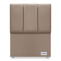 Cabeceira South Linho Bege Solteiro (11x90x125) - Ortobom