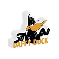 Cofre Decorativo Looney Tunes Daffy Duck Preto em Cerâmica - Urban - 24x20 cm