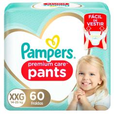 Fralda Pampers Premium Care Pants XXG - 60 Unidades 60 Unidades