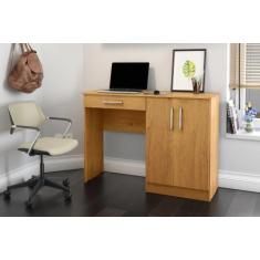 Mesa / Escrivaninha Para Computador MI Com Rodízios Cor Cinamomo - PT