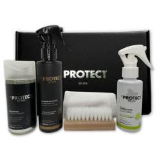 Kit Limpa Impermeabiliza Tira Chulé Tênis Sneakers Calçados - D Protec