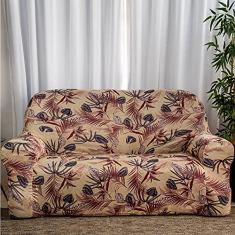 Capas de Sofá Cor Lisa Super Luxo 2+3 Lugares Boho