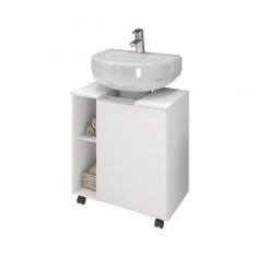 Gabinete Para Banheiro Pequin Branco  Bechara Móveis