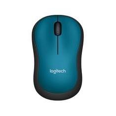 Mouse sem fio Logitech M185 com Design Ambidestro Compacto, Conexão USB e Pilha Inclusa, Azul - 910-003636