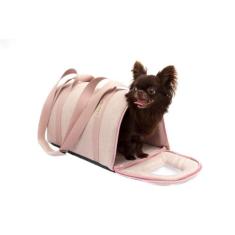 Bolsa Veneza para Cachorro e Gato Pet - Bichinho Chic, Rosa, P