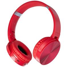Headphone Premium Bluetooth Sd/Aux/Fm Vermelho Multilaser - PH266