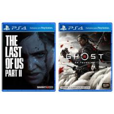 The Last Of Us Part Ii Para Ps4 - Naughty Dog + Ghost Of Tsushima Para