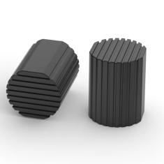 KNOKLOCK 10 puxadores redondos pretos foscos para gavetas de armário de cozinha para gavetas de armário de cozinha para gavetas de cômoda