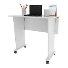 Escrivaninha com Rodízios Multimóveis Cr25025 Branca