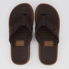 Chinelo Cartago Coimbra II Marrom, 40