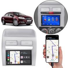 Kit Multimídia Mp5 Linea 2009 A 2014 7 Pol Touch-screen Carplay + Câme