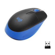 Mouse sem fio Logitech M185 - Azul