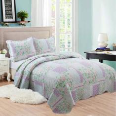 Jogo de Cama Casal Queen Size 4 Peças Microfibra 150 fios Sultan, Lina