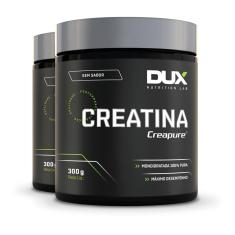 Kit 2 Creatina Dux Creapure Sem Sabor 300g-Unissex
