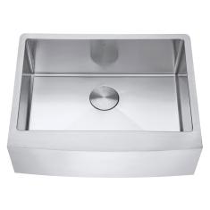 Cuba Farmhouse Aço Inox 1mm Escovado SA105-PP 65,3x51,4x22,8cm - Aço Escovado