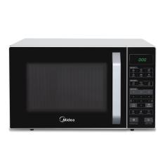 Micro-ondas 27l Branco Porta Preta Smartplate Midea MXSA27P