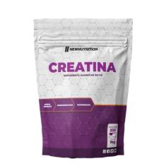 Creatina Monohidratada New Nutrition 1kg, Sem Sabor