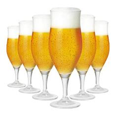 Ruvolo, Taça Lubzer G, Taça de Cristal, para Cerveja 390ml 6 Peças