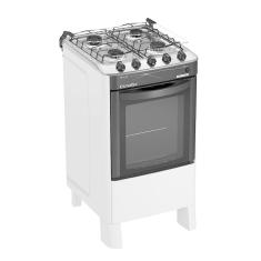 Fogão Esmaltec Pérola 4 Bocas Branco Bivolt