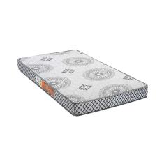 Colchão Solteiro Espuma D28 Pérola Grey (78x188x14) - Polar