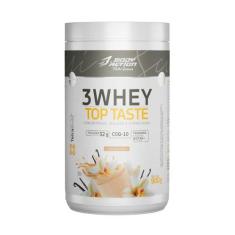 3 Whey Top Taste 900gr Bodyaction, Baunilha