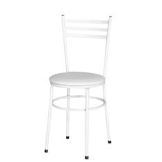 Cadeira Epoxi Branca Para Cozinha - Lamar Design, Laca branca