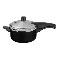 Panela De Pressão Tramontina Vancouver Em Alumínio Com Revestimento Interno E Externo Antiaderente Starflon Max Preto 20 Cm 3 L