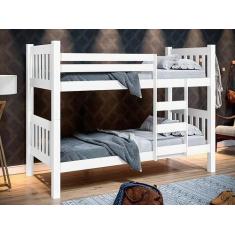 Beliche Caribe Branca com Colchões Gabrielli - Gabrielli Móveis