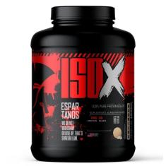 ISO X Whey Protein Isolada Blend Complex 100% Pure Suplemento em Pó 1,8KG - Espartanos-Unissex