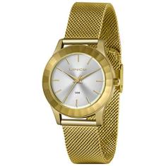 Relógio Lince Feminino Dourado LRG4670L S1KX